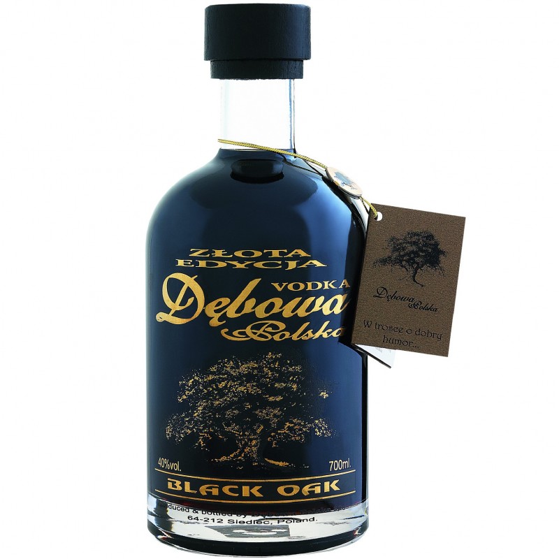 Vodka Debowa Black OAK